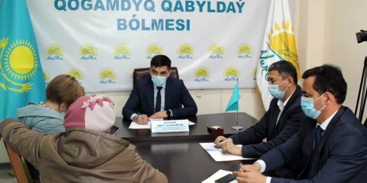 Қоғамдық қабылдауда кентаулық тұрғындардың мәселелері қаралды