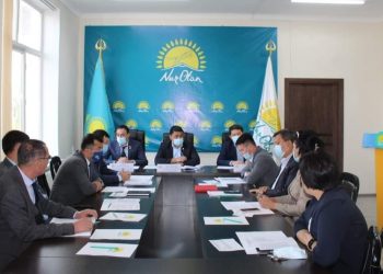 «Nur Otan» партиясында бірлескен мәжіліс өтті