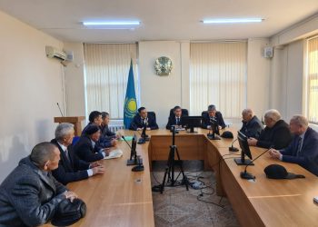 «Nur Otan» партиясының Ардагерлерді ардақтайық жобасы аясында Канвассинг кездесу өтті