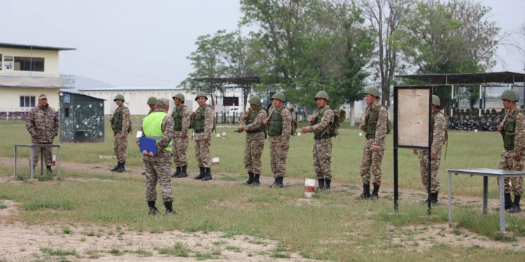 Түркістанда «Батыл тойтарыс-2022» әскери оқу-жаттығуы өтіп жатыр