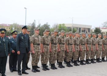 Кентаулық 50 жас әскерге аттанды