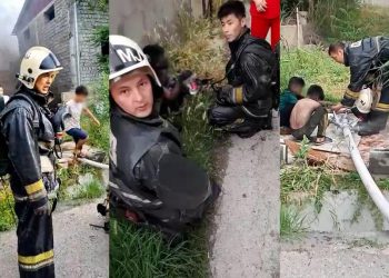 Шымкентте екі бала отпен ойнап жүріп ғимаратты өртеп алған