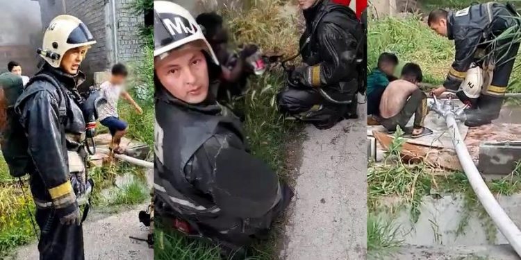 Шымкентте екі бала отпен ойнап жүріп ғимаратты өртеп алған