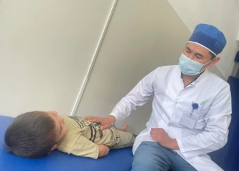 Шымкентте төрт жастағы баланың өкпесінен 8 см эхинококк құрты алынды