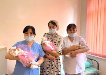 Түркістан облысында үшем дүниеге келді