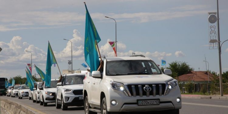 Рәміздер керуені Түркістанға жетті