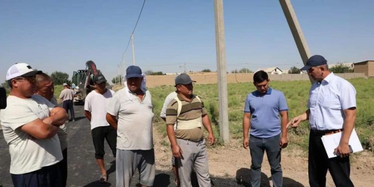 Сарыағаш ауданында жол жөндеу жұмыстарына қоғамдық бақылау жүргізілді