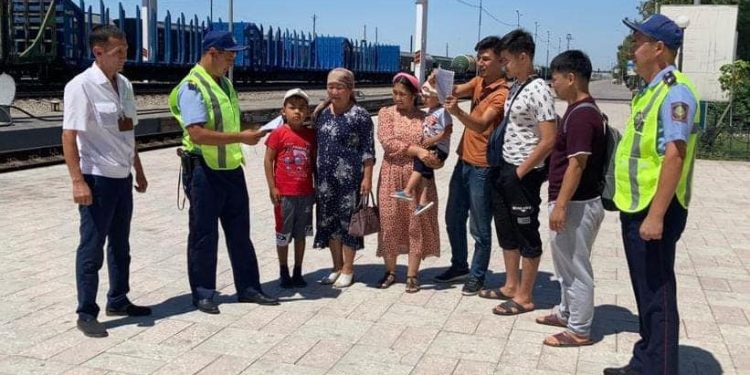 Темір жол бойында қауіпсіздікті сақтауға арналған акция өтті