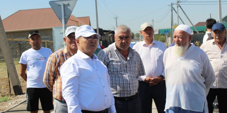 Сайрам ауданында газдандыру жұмысы қарқынды