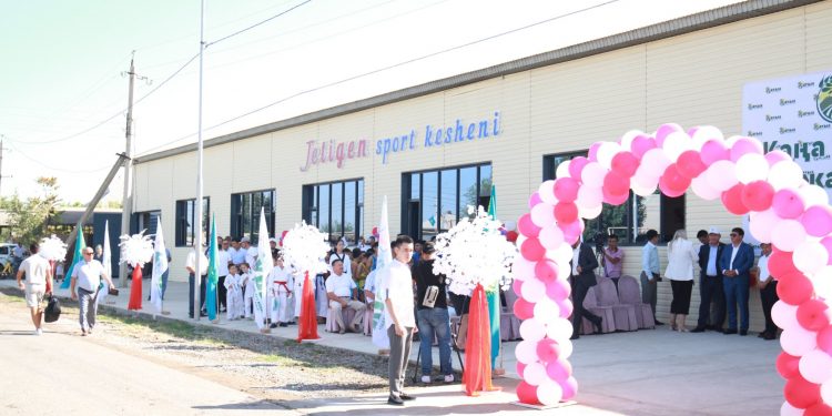 Мақтааралда 520 орындық спорт кешені ашылды