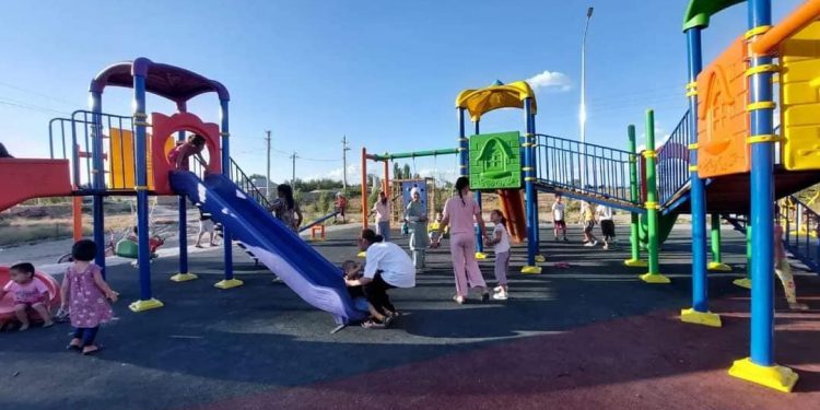 Биыл Түркістан қаласына балалар ойнайтын 20 алаңша салынады