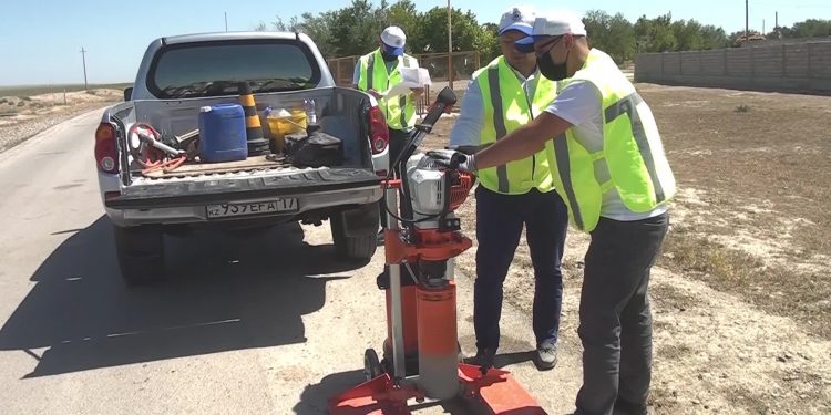 Түркістан облысында жол сапасы тұрақты түрде бақылауға алынған