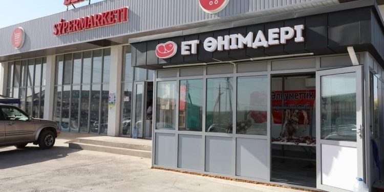 Сарыағашта ет өнімін арзан бағада сататын екінші әлеуметтік дүкен ашылды