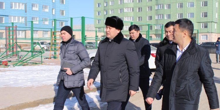 Түркістан қаласының әкімі жылу қазандықтары мен бірқатар құрылыс нысандарын тексерді