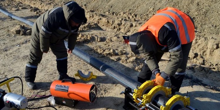 Төлебиде 55 елді мекеннің 54-іне ауыз су құбырлары тартылған