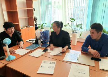 Тұран ауданы округтік сайлау комиссиясының отырысы өтті