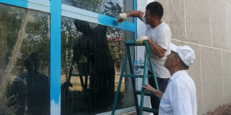 Шардарада мәдениет үйлерінің құрылыс жұмыстары қадағаланды