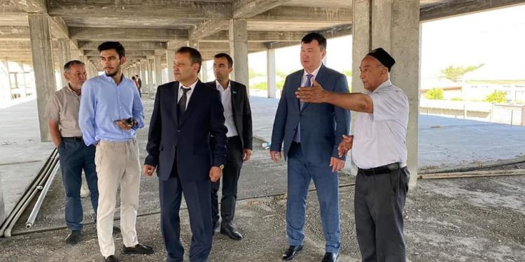 Сауранда 900 орындық заманауи мектеп бой көтеріп жатыр