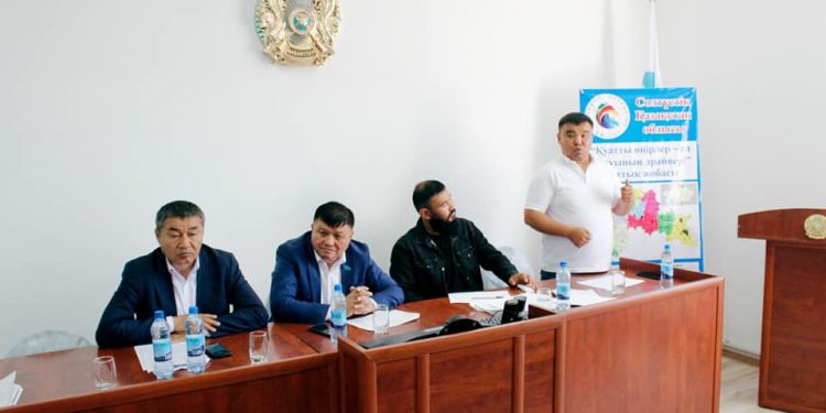 Солтүстікке қоныс аудару бойынша Қазығұрт пен Төлеби аудандарында кездесулер өтті