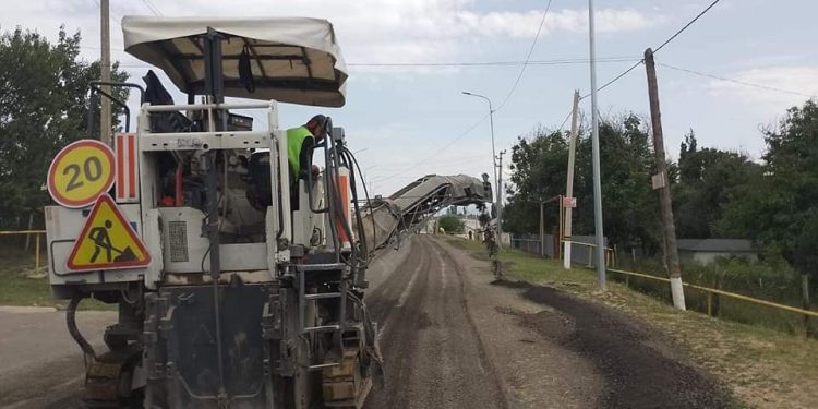 Қазығұртта «Жігерген-Көкібел» бағытында жол жөндеу жұмыстары басталды