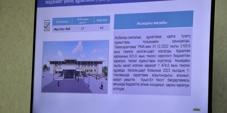 Кентаудың келбетіне өзгеріс енгізетін жобалар қажет