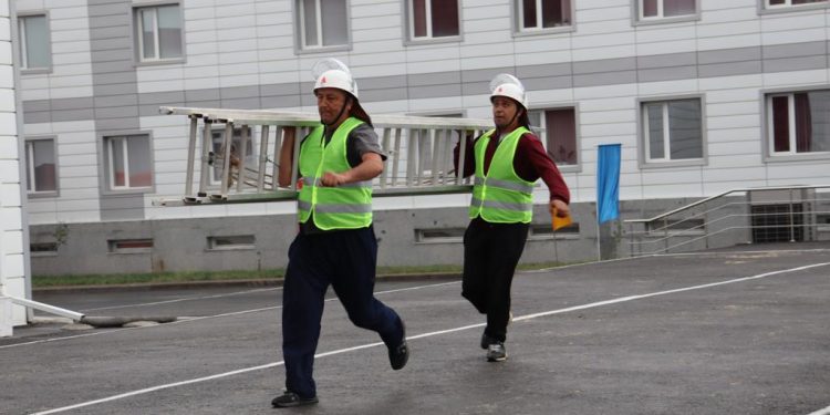 Өрттен құтқару жарысы өтті