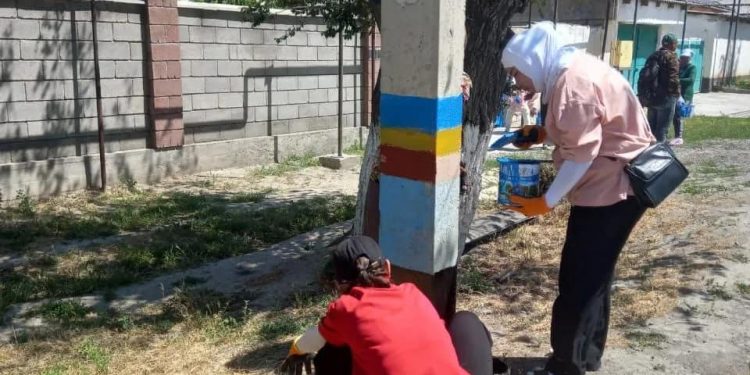 Кентауда «Жасыл ел» еңбек жасағы жұмысын бастады