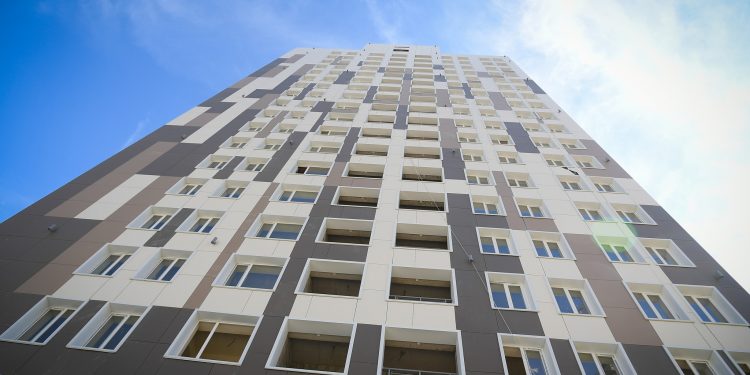 Түркістандағы ең биік көпқабатты екі үйдің құрылысы биыл аяқталады