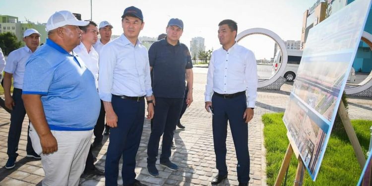 Түркістанның ажарын аша түсетін жобалар жүзеге асырылып жатыр