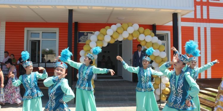 Түлкібаста жаңа ауылдық клуб қолданысқа берілді