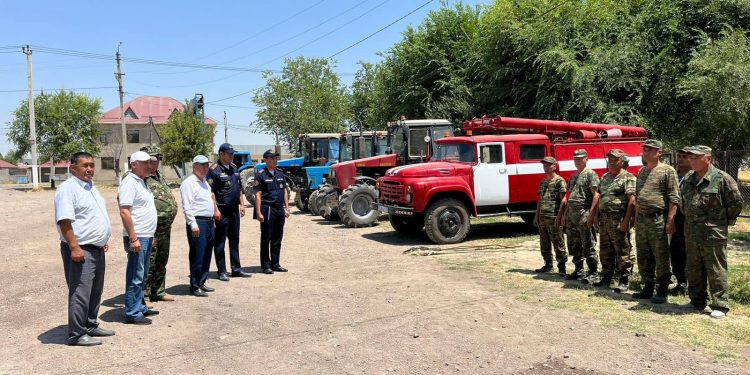 Өрттің алдын алу мақсатында 200-ден аса рейд жүргізілді