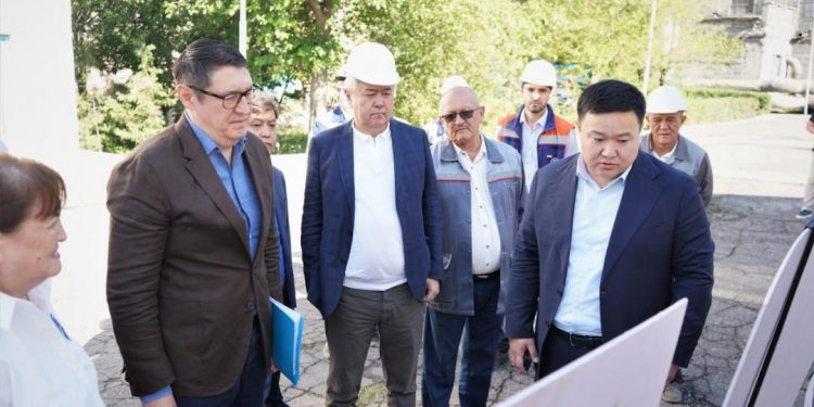 Энергетика Министрі Кентау қаласындағы 5 ЖЭО-да болды