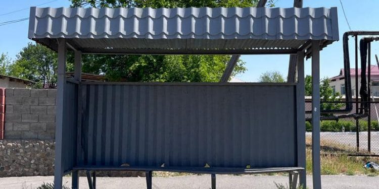 Кентауда аялдамалар жаңартылып жатыр