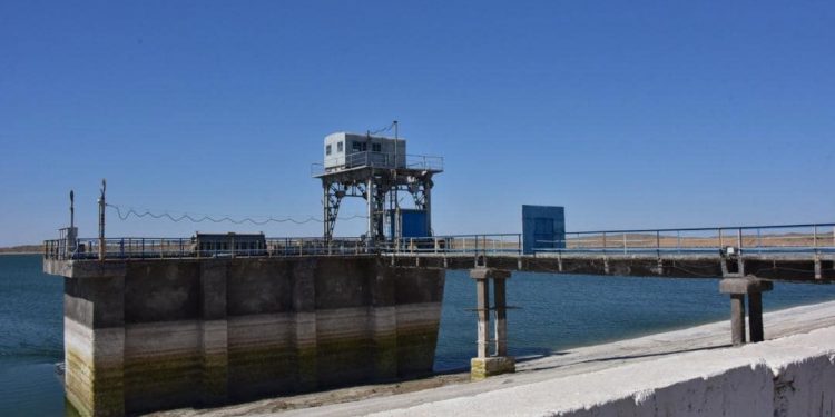 Шардара су қоймасын шөгінділерден тазарту жұмыстары басталды