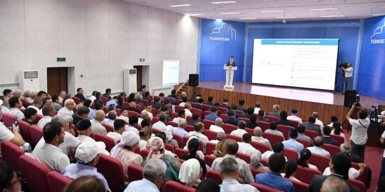 Қазығұртта халықты қажетті инфрақұрылыммен қамтамасыз ету жұмыстары қарқынды жүргізілуде