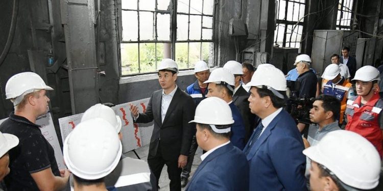 Дархан Сатыбалды жылу орталығының жөндеу жұмыстарын пысықтады