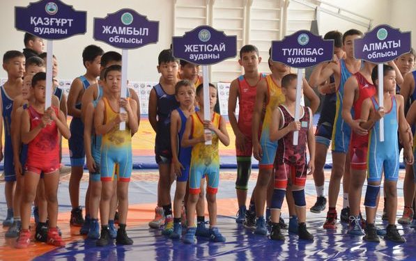 Жетісай ауданында жасөспірімдер арасында халықаралық турнир өтті