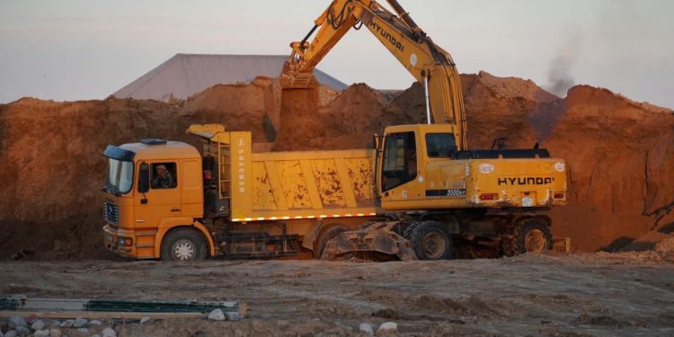 Келес ауданында 10 нысан салынуда