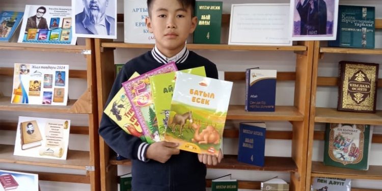 Бес жыл ішінде мектеп кітапханалары 100 пайыз көркем әдеби шығармалармен толығады
