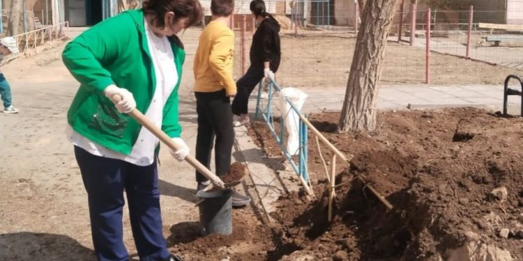 «Таза Қазақстан» акциясына созақтықтар белсене атсалысуда