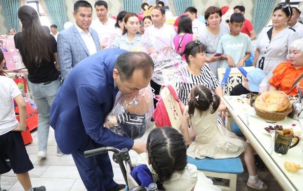 Сарыағашта балаларды қорғау күні түрлі мерекелік шаралар өтті