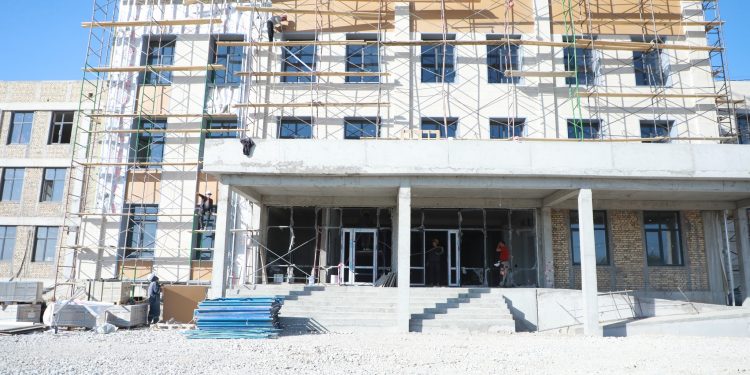 Сарыағашта «Жайлы мектеп» жобасы аясында төрт мектептің құрылысы жүргізіліп жатыр