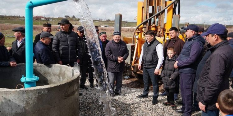 Қазығұрттағы Махамбет елді мекені 24 сағат ауыз сумен қамтылады