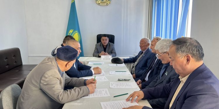 Кентау қаласында Қазақстан халқы Ассамблеясы жанындағы Ақсақалдар кеңесінің кезекті отырысы өтті