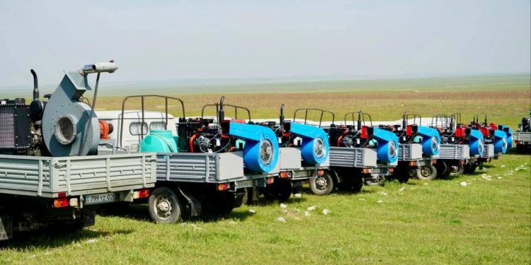 Түркістан облысында шегірткеге қарсы күресті үйлестіру жұмыстары пысықталды