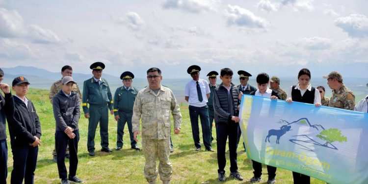 Түркістан облысында грейг қызғалдағын қорғау акциясы өтті