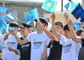 «Tur workout – тәртіпке тартыл» облыстық жастар жобасы Жетісайдан бастау алды