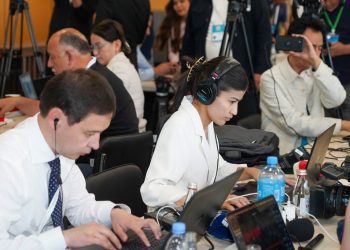 Түркістандағы маңызды саммитте түркі тілдес мемлекеттердің журналистері жемісті еңбек етіп жатыр