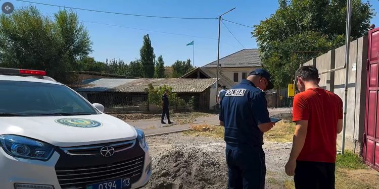 4 тонна құрылыс қалдығы: Полиция профилактиканы күшейтті