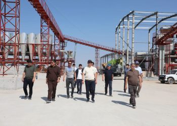 «Орталық Азия» халықаралық өнеркәсіптік кооперация орталығын инфрақұрылыммен қамту жұмыстары қарқынды жүргізілуде